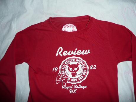 Tricko s dlhym rukavom, h&m,116