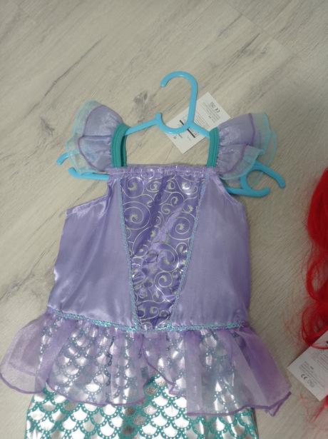 Ariela morská panna detský kostým,