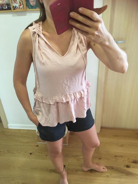 Letny top tricko, h&m,m