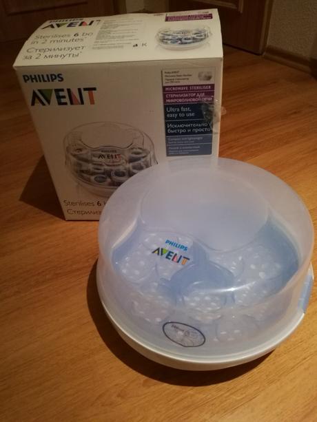 Sterilizátor, avent