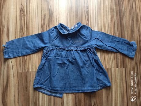 Dievčenská riflová košeľa, pepco,92