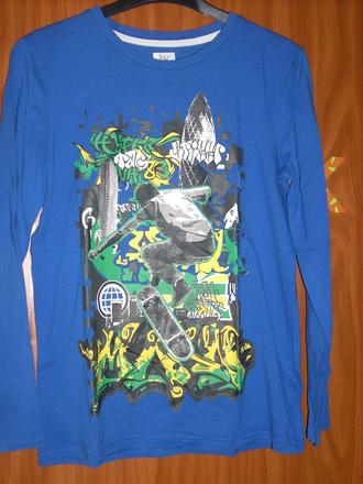 Tričko s dlhým rukávom, f&f,146