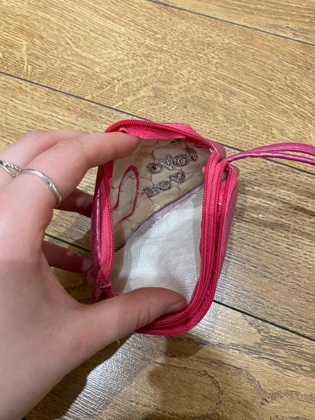 Mini taštička s uškom - i love you,