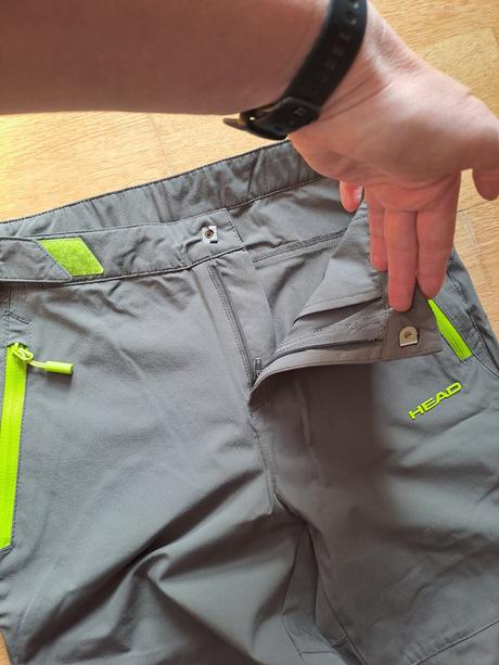 Tenké pružné nohavice na turistiku head, 152
