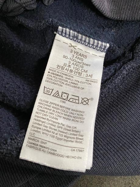 Gap mikina 98/104, gap,98