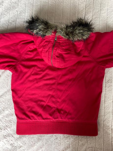 Krasna cervena bunda woolrich v.s, s