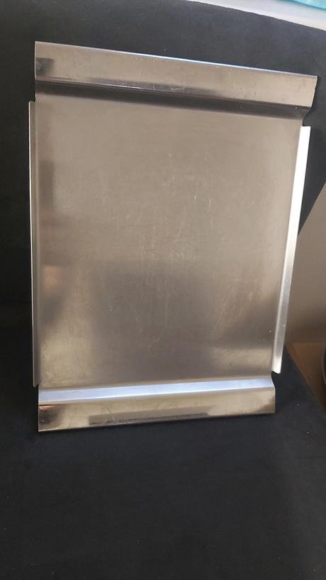 Retro nerezová tácka  30x20cm, 