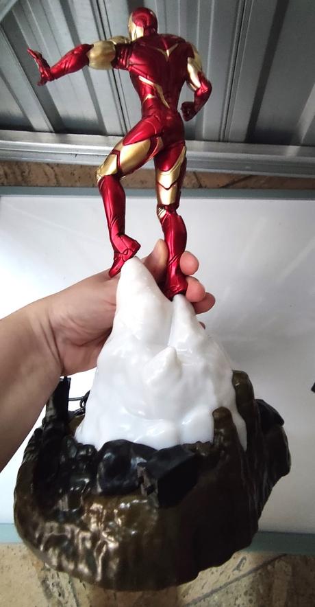 Marvel iron man diorama light led lampa / soška,
