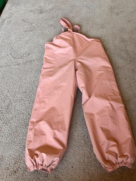 Zateplene nepremokave nohavice, tchibo,128