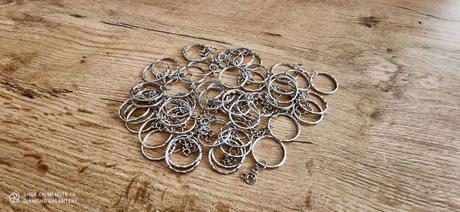 Základ na kľúčenku - strieborný, 