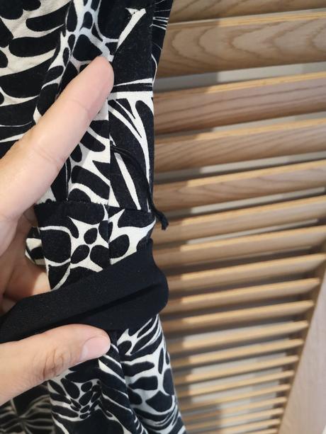 Bieločierne šaty mango, mango,l