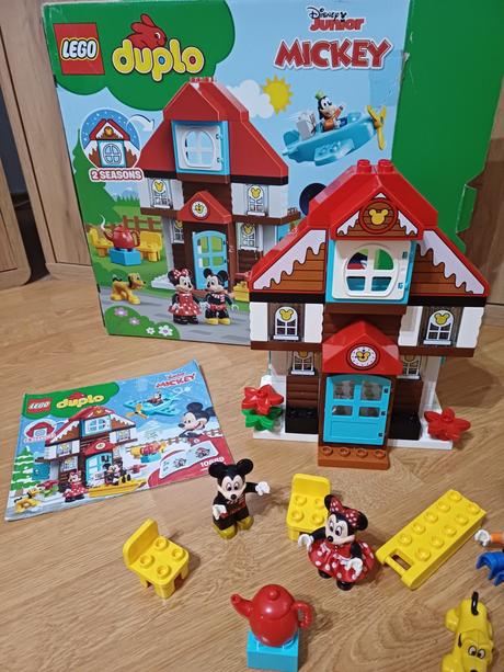 Lego duplo mickey mouse domcek,