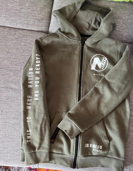 Nerf mikina 11-12 rokov, 140