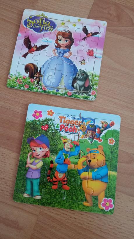 Drevené puzzle,