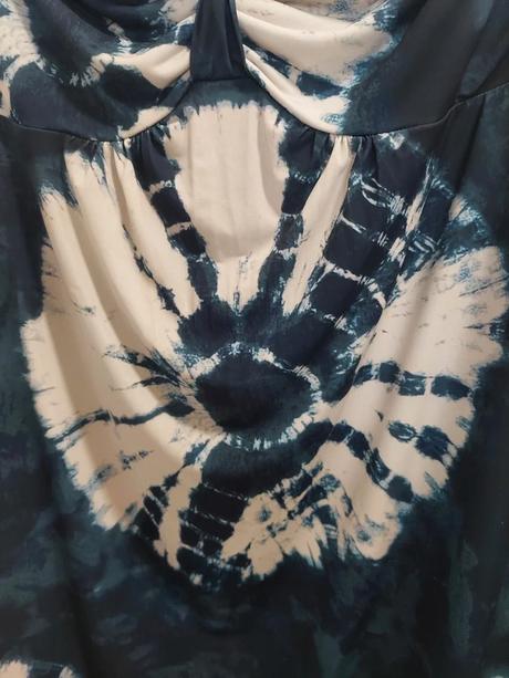 Šaty s optickým vzorom kaleidoscope veľ. 22/50, 5xl