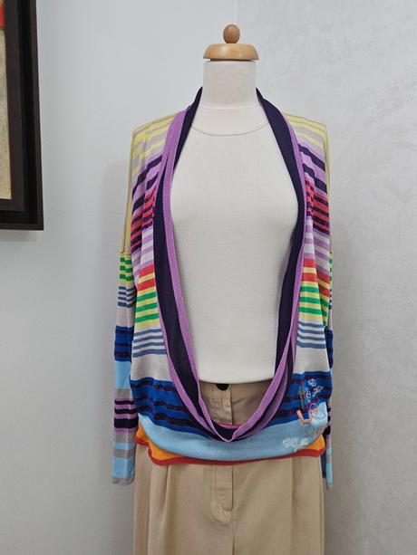 Desigual sveter z viskózy, desigual,xl