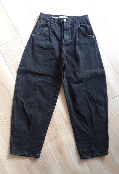 Rifle vysoký pás, bershka,36