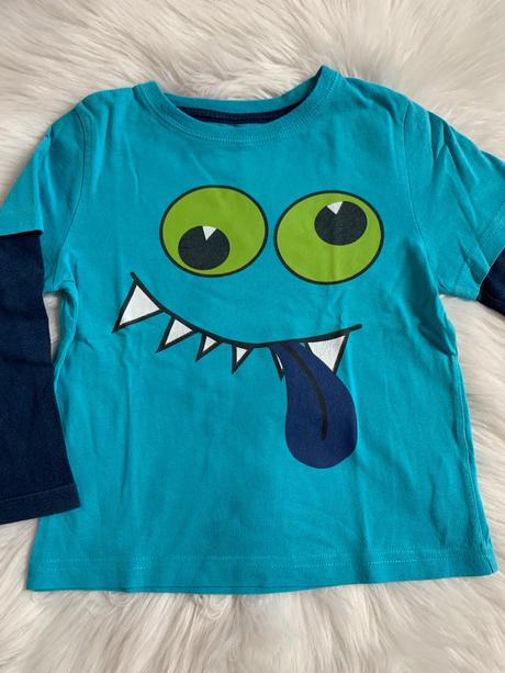 Dva kusy tričiek s obrázkami, f&f,98