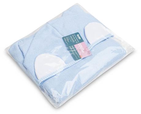 Sensillo pončo na kúpanie modré, 