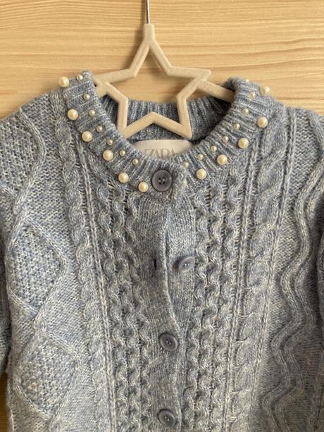Kardigan zara s perlami, zara,116