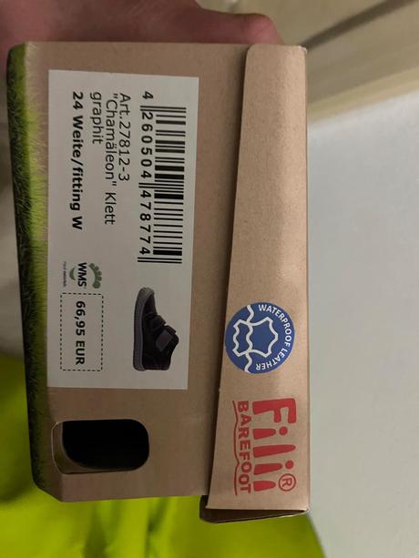 Prechodné topánky, filii,24