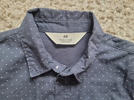 Kosele bodkovaný dvojicky, h&m,128