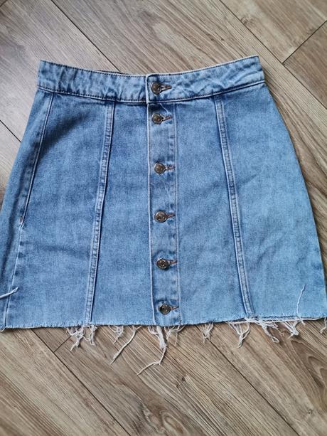 Riflová sukňa zn. cropp, 36