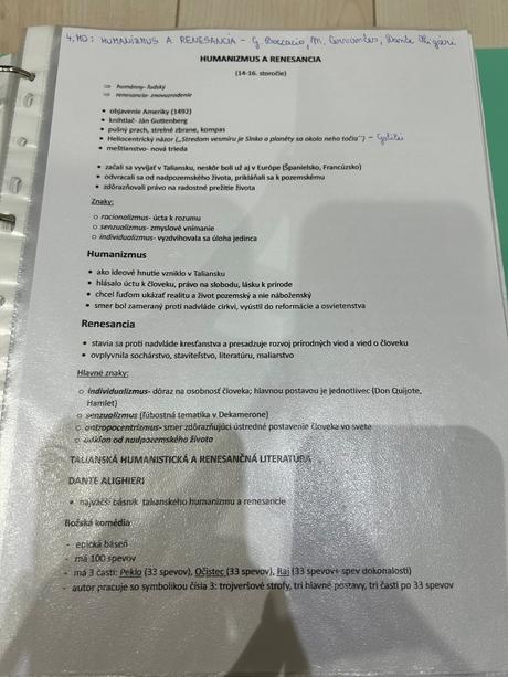 Maturita zo sjl- literatúra, 