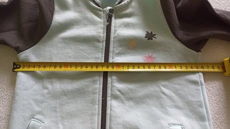 Mikina na zips veľ.122/128, lupilu,122