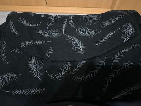 Elegantný pulóver s pierkami, xl