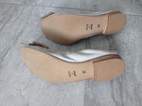 Kožené baleriny, 37
