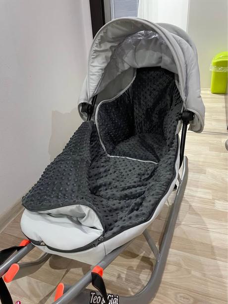 Detské kovové softchelové sánky sv. sivé - top sta, 