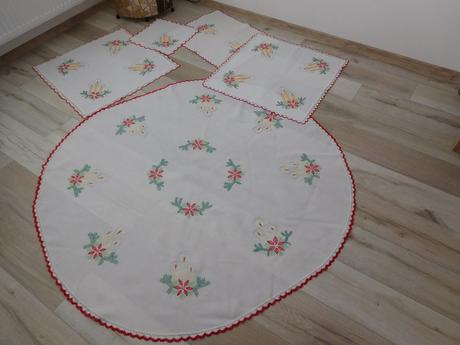 Vianočný set obrusov, 