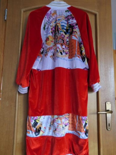 Mazumis 3 v 1 luxusny kardigan, saty, dlha mikina, 