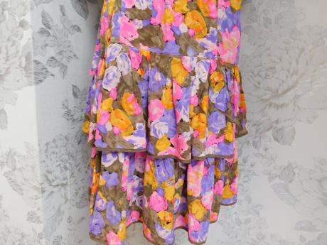 Luxusne vintage hodvabne šaty, 38