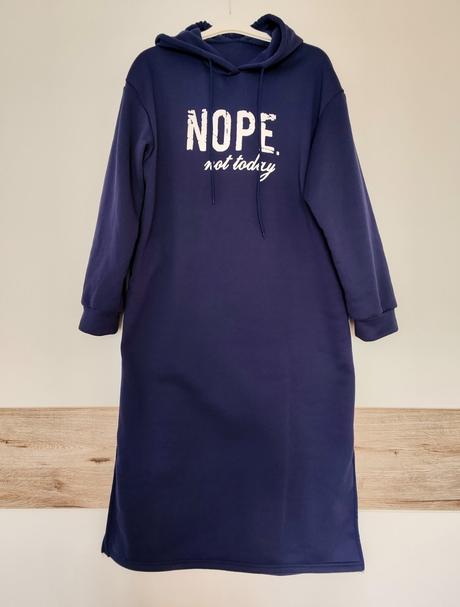 Extra dlhá mikina, l