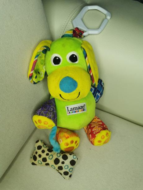 Lamaze závesná hračka pes, 