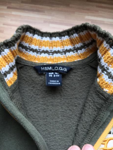 Frajerska mikina, h&m,104