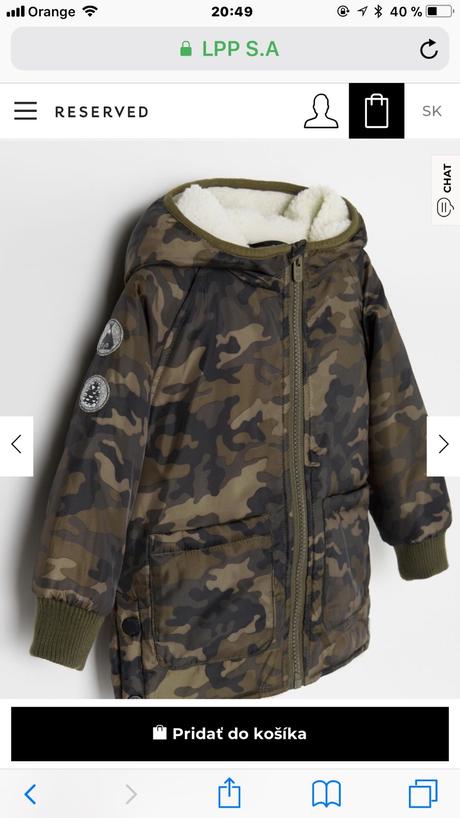 Bunda parka 80, reserved,80