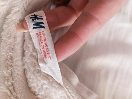 Teplý sveter, h&m,134