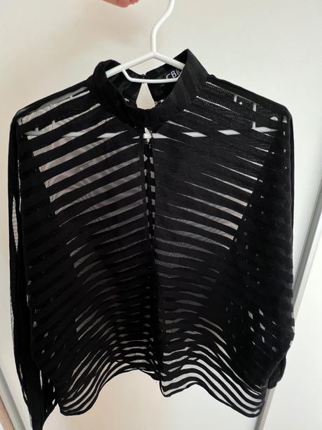 Cbr dámska čierna blúzka, s