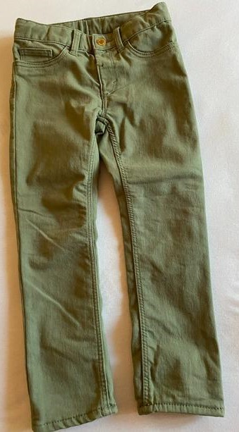 Kvalitné podšité nohavice h&m v. 110/116, h&m,110