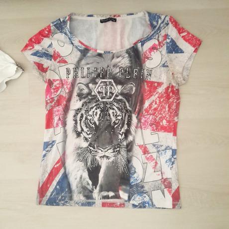 Zánovné dámske tričká veľkosť m,l cena 5e/ks, l