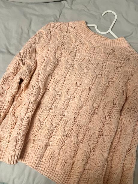 Ružový sveter, sinsay,xs