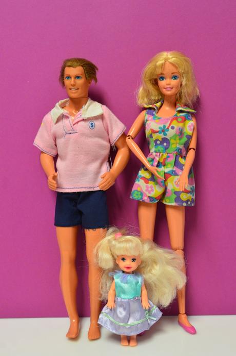 Barbie ken shelly rodinka, 