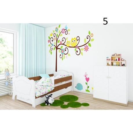 Detská posteľ komplet, šírka (cm): 80,dĺžka (cm): 140