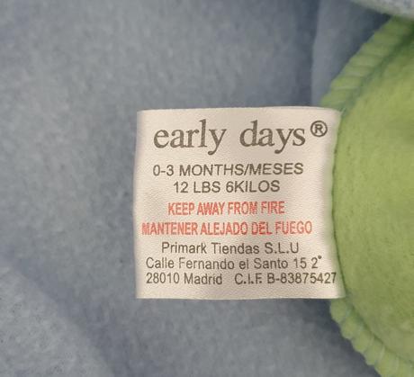 Overal, early days,56