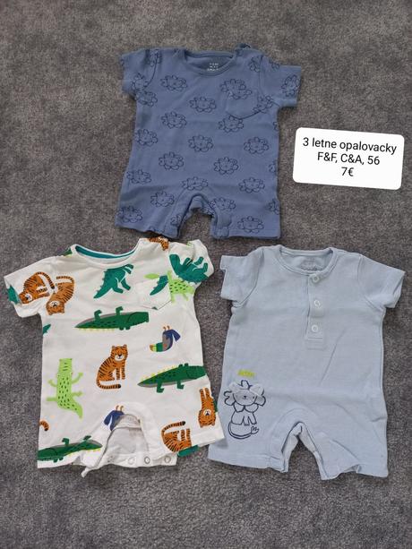 3 opalovacky, 56, c&a,56