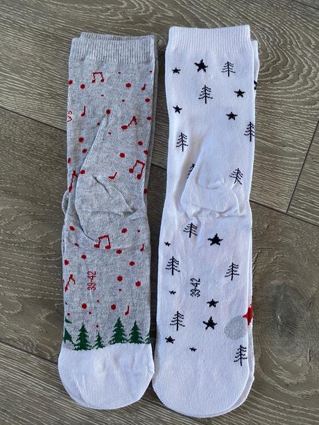 Ponožky s vianočným motívom, 39