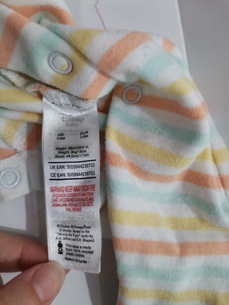 Pyžamko s krátkym rukávom, 68